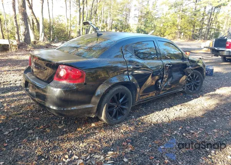 2014 Dodge Avenger Se из США, поврежденный, VIN 1C3CDZAB0EN130736